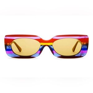 Crap Eyewear Red and Blue Sunglasses